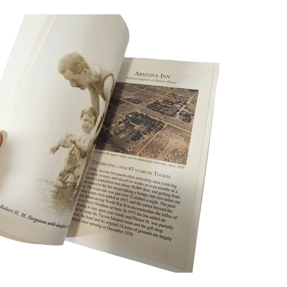 Arizona Inn A‎ History Book Tucson Isabella Greenway Roosevelt Softcover Book